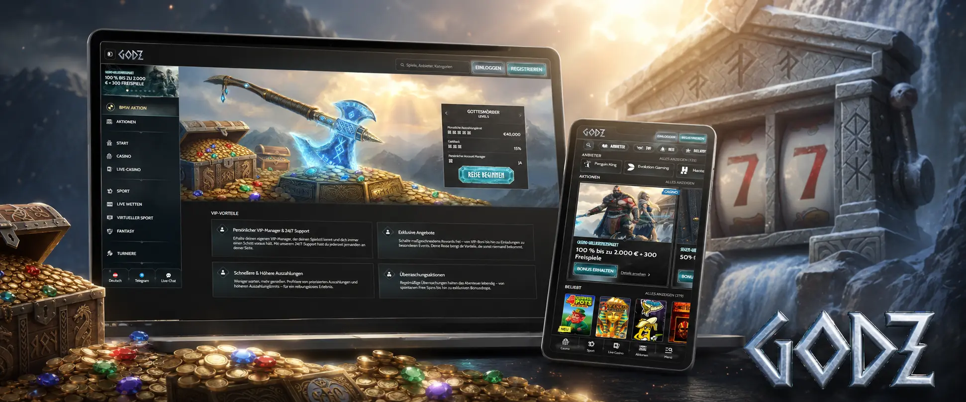Wie spielt man Godz Casino Slots? Wie spielt man Godz Casino Slots?